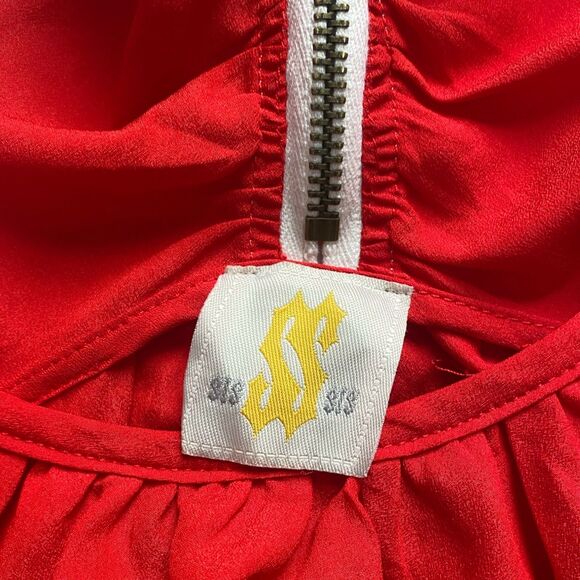 Lot of 4 Womens Spring Summer Shirts Tops Blouses Express Bar III BCBG Sz Small - Picture 4 of 14